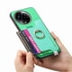 thumbnail image 3 of Funda Magnética para Realme 11 5G con Billetera y Anillo, Protector Resistente Verde, 3 of 5