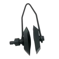 Magideal - Motor Fueraborda Descarga De Agua Soporte De Acero Tapa Rectangular 12.3X8Cm Instalación Rápida Ajustable Piezas Universales Para La Mayoría De Los