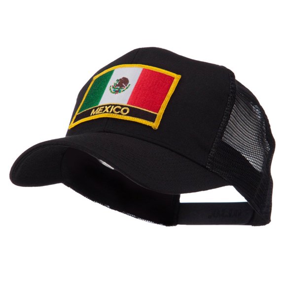 Gorra E4Hats.com con la bandera de América del Norte y del Sur parcheada