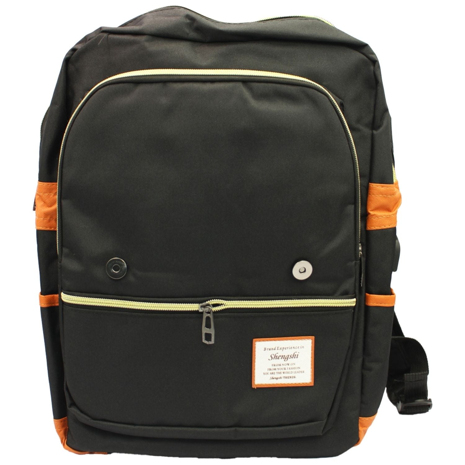 Puntostore - Mochila Negra Bolso Cruzado Viaje Outdoor Comoda - Ps