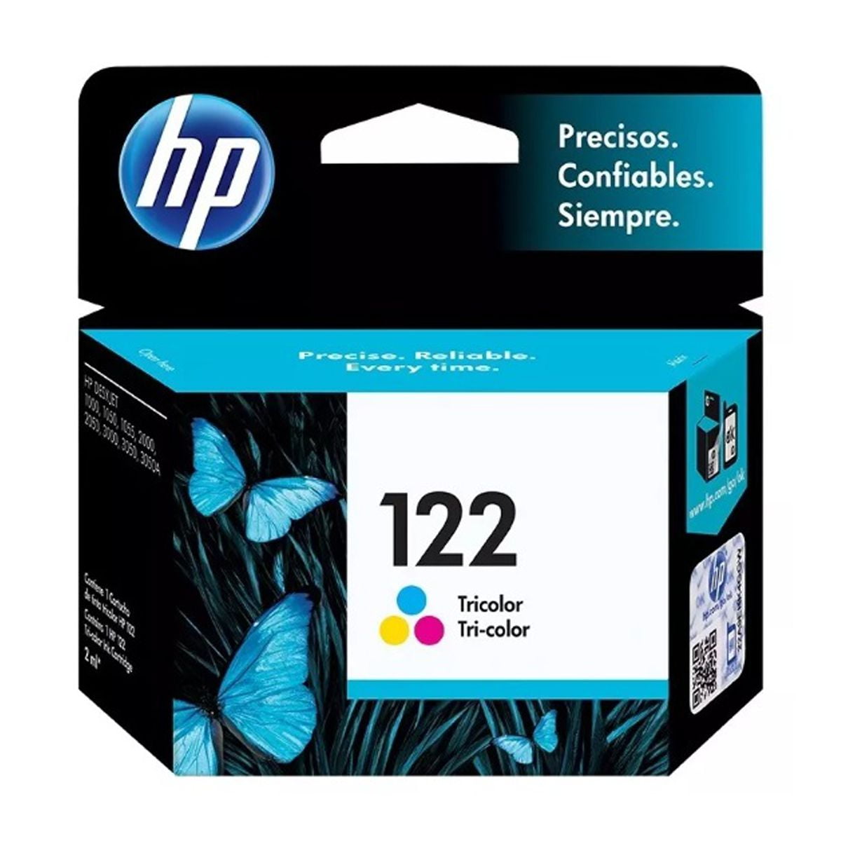 Cartucho Hp 122 Tricolor Original