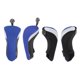 thumbnail image 2 of 4x Nylon Golf Hybrid Headcovers Intercambiables No. Etiqueta Cubierta De Madera Azul, 2 of 5