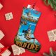 thumbnail image 4 of La Vida Salvaje Tema: Calcetines de Navidad, fino lino blanco para colgar en escaleras y chimenea, decoración navideña para el hogar, regalo de Navidad.54cm×38cm, 4 of 5