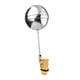 thumbnail image 5 of Válvula de bola de flotador de acero inoxidable Control de flujo de hilo de uso múltiple Control de nivel de agua automático ajustable para piezas de 370 mm, 5 of 5