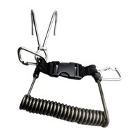 Magideal - Scuba Diving Reefs Hooks Drifs Accesorios Seguros De Acero Inoxidable Utilidad Resistente A La Resistencia Multifuncional Alta Confiabilidad Multifunc Gris