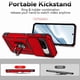 thumbnail image 4 of Funda Resistente Anillo Soporte Google Pixel 8 Privacidad Cámara Montaje Magnético Rojo, 4 of 5