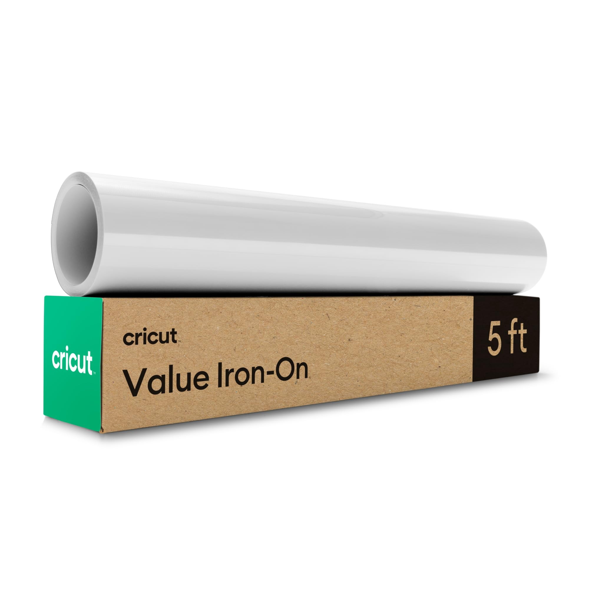 Vinilo Termoadhesivo Cricut Value, Blanco, 30,5 Cm X 1,5 M