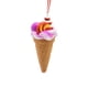 thumbnail image 5 of Adorno De Cono De Helado, Artesanía, Colgante Navideño Para árbol De Navidad, Pascua, Invierno, Morado, 5 of 5