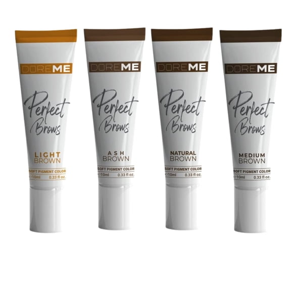 Set de color para cejas Doreme Perfect Brows Light 10 ml