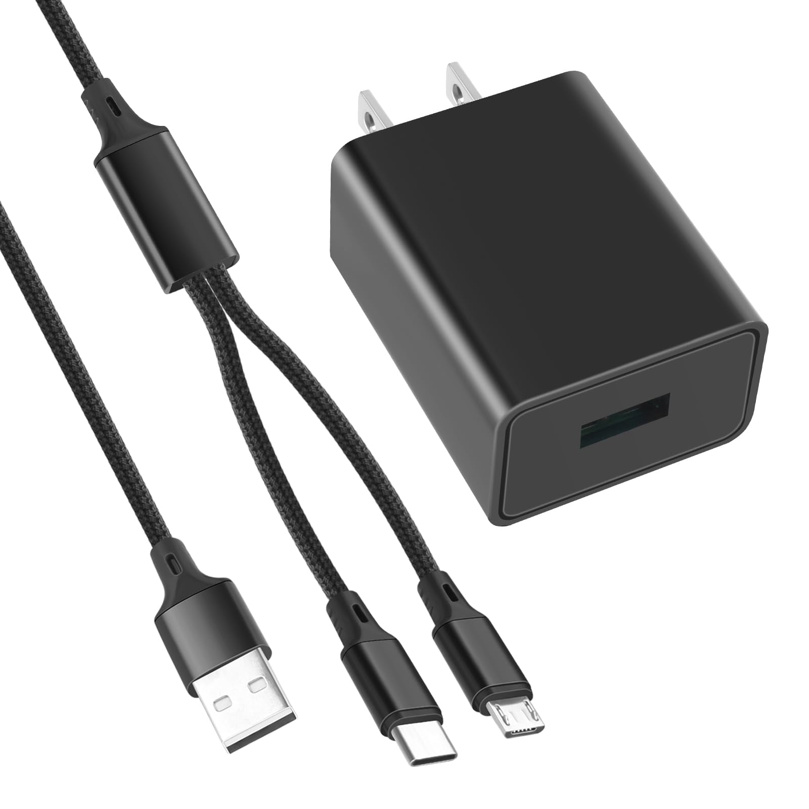Szysk - Cargador Rápido Certificado Por Ul Para Tabletas Kindle Fire Con Cable De 6 Pies
