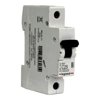 Interruptor Automático 1P 25A (1X25A) 6Ka Curva C - Legrand