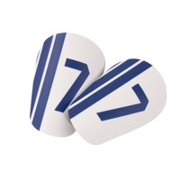 Magideal - Espinilleras De Fútbol De 2 Piezas, Equipo Deportivo De Protección De Piernas, Espinilleras De Fútbol Ergonómicas, Equipo De Fútbol Para Correr, Volei Xs