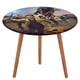 thumbnail image 1 of Jurassic World: Teoría del caos-theme Fitted Round Tablecloths Elastic Edged Table Covers Waterproof Table Cloth for Kitchen Holiday Party Tables Decor 120cm, 1 of 6