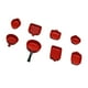 thumbnail image 3 of Casa De Muñecas En Miniatura Accesorios De Cocina 1 6 Escala Plato Tazón Adultos Niños Rojo, 3 of 5