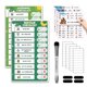 thumbnail image 1 of Calendario de Tareas Magnético Boxveria para Niños – 2 Tableros de Pizarra Borrable, 1 of 8