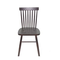 Habita2 Chile - Silla Windsor Madera Maciza De Alta Calidad Estructura Fuerte Barnizado Semi Matte - Walnut