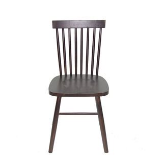 Habita2 Chile - Silla Windsor Madera Maciza De Alta Calidad Estructura Fuerte Barnizado Semi Matte - Walnut