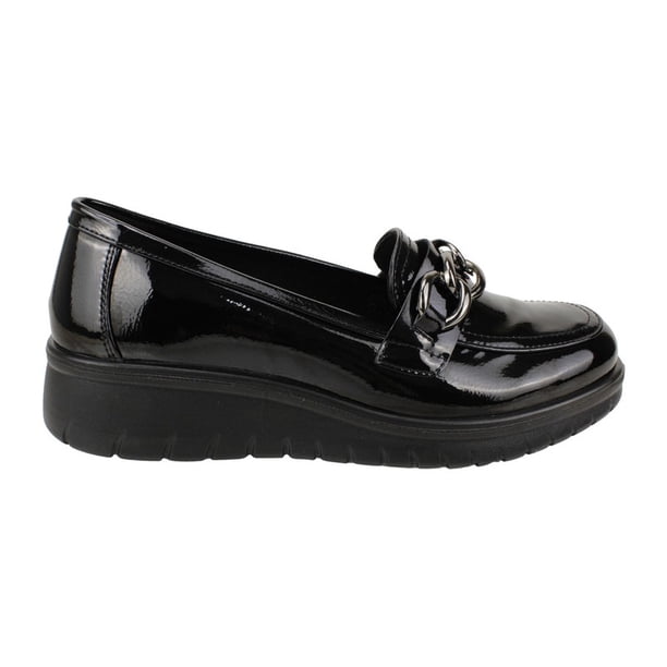 Mocasín New Walk Broche Confort Negro