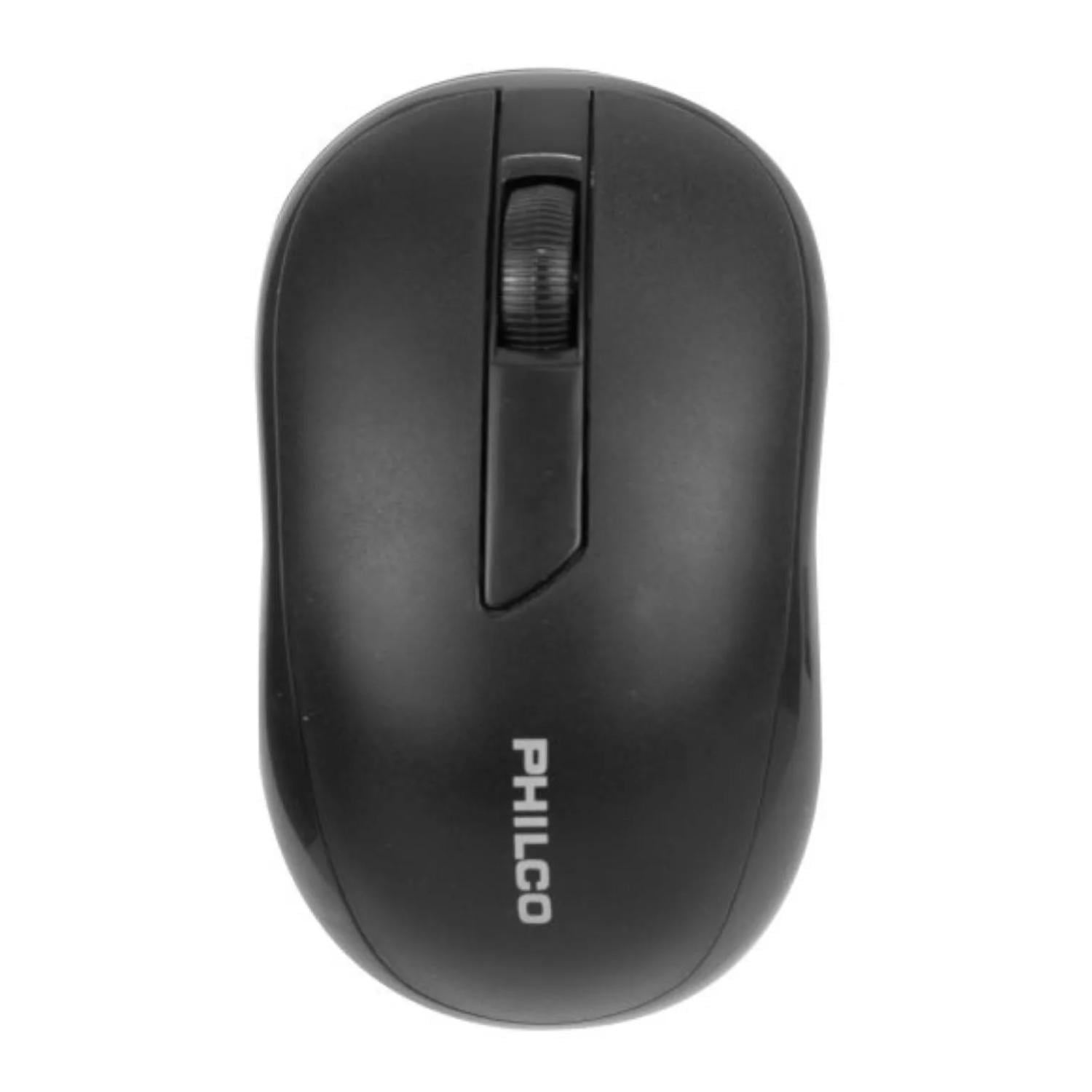Philco - Mouse Inalambrico Usb 3 Botones Negro