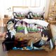 thumbnail image 1 of 3D The Volleyball Junior Bedding Sets Duvet Cover Set With Pillowcase Twin Full Queen King Bedclothes Bed Linen 200x200 Bed Sheets, 1 of 5