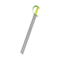 Magideal - De Espuma De Juguete Para Esgrima, De Espuma Para Niños, Accesorio De Práctica De Juego De Roles, Juguete De Juego De Simulación De Verde