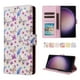 thumbnail image 2 of FOXDOCK Funda Tipo Cartera Floral para Samsung Galaxy S24 Ultra ,Funda con Tapa de Cuero PU, Protección Antigolpes con Ranuras para Tarjetas y Soporte, 2 of 5