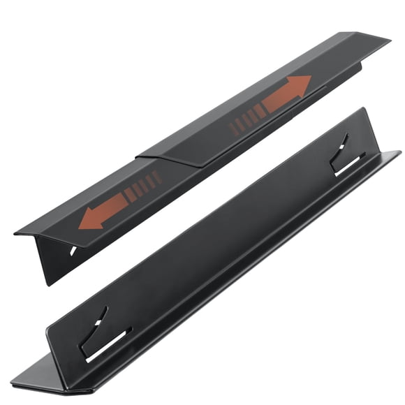 Cubiertas para huecos para estufa Nexstron de acero inoxidable, 2 unidades, 35 a 70 cm