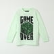 thumbnail image 1 of Polera Manga Larga Niño Game Over Verde Minecraft, 1 of 4