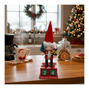 Genérico - Calendario Navideño De Madera Hermoso Perpetuo Surtido Navidad 2025