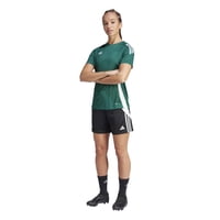 Camiseta Adidas Tiro 24 Team Para Mujer, Color Verde Oscuro/Blanco, Talla L