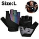 thumbnail image 1 of Guantes de ciclismo, guantes de verano para ciclismo de montaña, de medio dedo, con gel amortiguador, antideslizantes y reflectantes de varios colores para hombre y mujer., 1 of 8