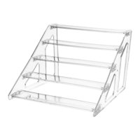 Bothyi - Gran Almacenamiento Vertical De Acrílico Práctico Para Figuras De Acción Coleccionables Postre 5 Niveles 25Cm