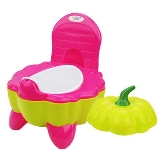 Pumpkin Baby Toliet Chair Orinal Para Niños Pequeños Fácil De Limpiar Verde