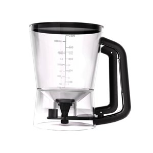 Magideal - Dispensador De Para Panqueques, Herramienta De Cocina, Jarra De 4 Tazas, Herramienta Para Hornear Waffles, Crepes, Plancha, Mezcla Para Muffins Y