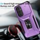 thumbnail image 3 of Funda Armada para Samsung Galaxy A54 5G con Tapa Deslizante y Soporte Magnético Giratorio Morado, 3 of 5