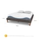 thumbnail image 3 of Cama Europea Curve Alaska 2 Plazas Bd Alm, 3 of 11