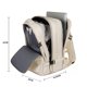 thumbnail image 5 of Mochila expandible 39L Metis Off White, 5 of 10