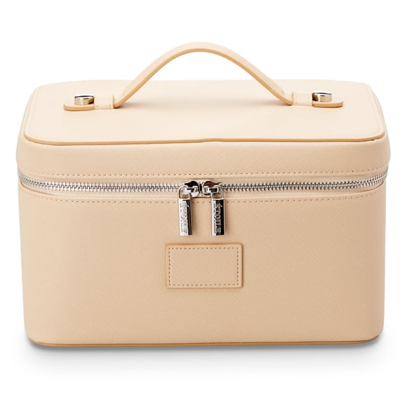 Estuche de tocador ETOILE Beige con organizador y divisores – 0,75 kg
