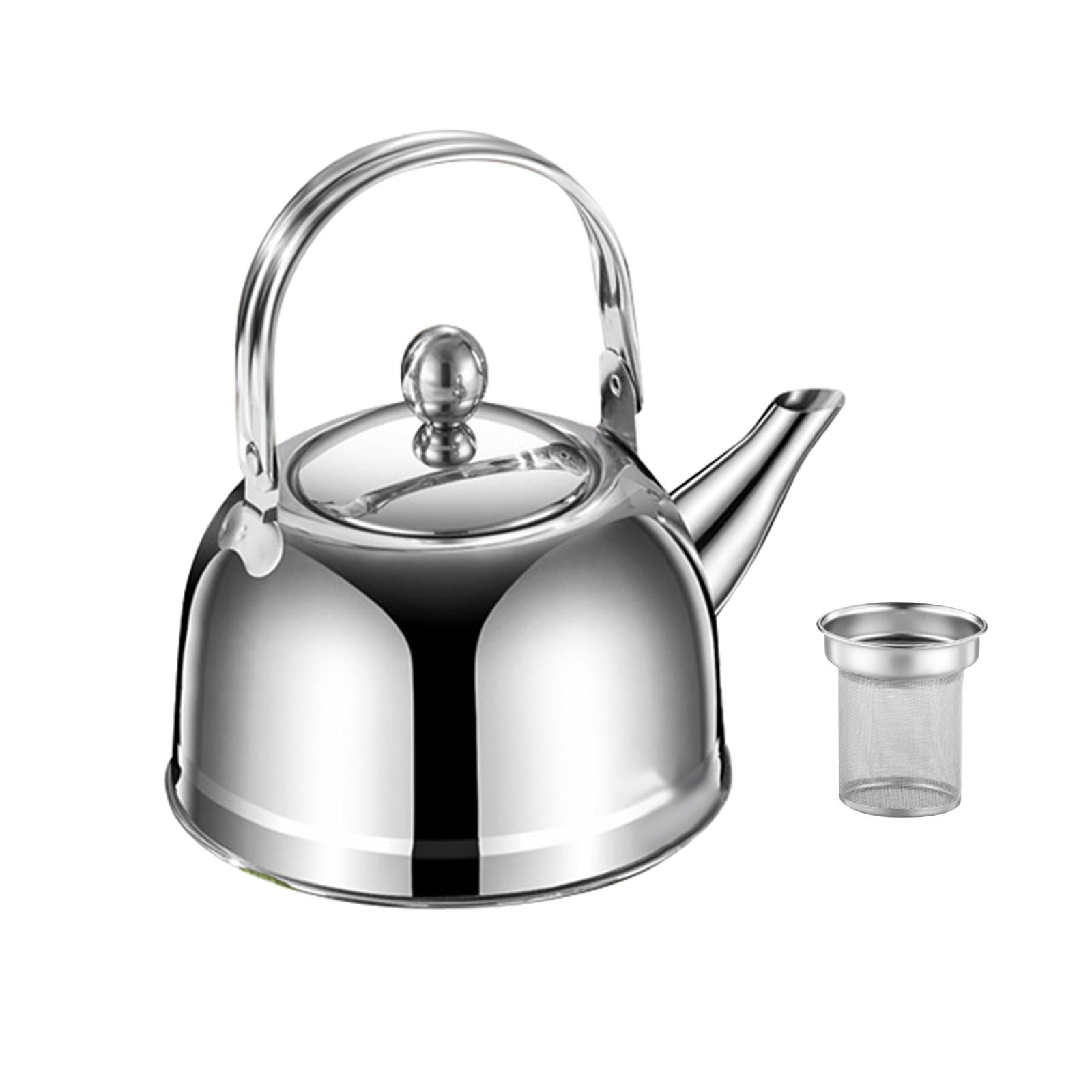 Tetera Tetera con Infusor de Acero Inoxidable Hervidor Portátil para Té Olla ...