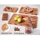thumbnail image 5 of Tablas de cortar Fibogollo Bamboo con ranura para jugo y soporte, 3 unidades, 5 of 6