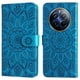 thumbnail image 1 of Funda tipo cartera FOXDOCK para Realme 12 Pro Plus , diseño girasol en relieve, cuero PU, cierre magnético, soporte y tarjetero, 1 of 5