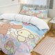 thumbnail image 1 of Cinnamoroll 3-Piece Twin Bed Set - Includes 1 Single Comforter And 2 Pillowcases Bedding - Fade Resistant Microfiber - Cinnamoroll, 1 of 4