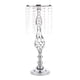 thumbnail image 2 of Candelabro De Cristal Para Mesa, Florero De Boda, Candelabros, Decoración De Escritorio Para El Hogar, Plata, 2 of 3