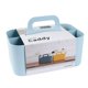 thumbnail image 1 of Organizador Caddy BLUE GINKGO apilable para baño o oficina, color azul, 1 of 7