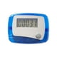 thumbnail image 1 of Podómetro Caminar Fitness Ejercicio Jogging Escalada Accesorios Contador De Pasos Azul Transparente, 1 of 3