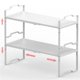 thumbnail image 1 of Estante Jojocross Expandible 42‑69 cm (2 unidades) Blanco, 1 of 7