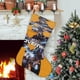 thumbnail image 1 of Overwatch Juego Tema: Calcetines de Navidad, fino lino blanco para colgar en escaleras y chimenea, decoración navideña para el hogar, regalo de Navidad.54cm×38cm, 1 of 5