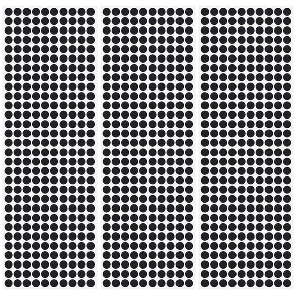 SmallCat 735 piezas de protectores de espuma negros de 1 cm para muebles
