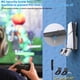 thumbnail image 3 of PS5 Slim Wall Mount, PS5 Slim Stand With 2 Removable Controllers Holders, Sturdy Floating Your New PS5 On Wall With Screw Fixing, PS5 Wall Mount Kit Behind TV, PS5 Slim Gaming Shelf For Wall-Negro, 3 of 8