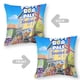 thumbnail image 2 of Cachorros Amigos Fundas de almohada de terciopelo con tema, regalos de funda de almohada, decoración para el hogar, cojín de lanzar, regalo de cumpleaños para fans y parejas.66*66cm., 2 of 6